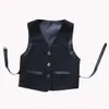 Jongen smoking pak vest shirts stropdas of strikje bruiloft pakken jurk 5 stuks set 10 sets / lot