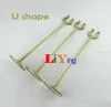 table number holder gold card stand silver wedding place card holders U shape table decoration stainless 1030cm business card hol1412272