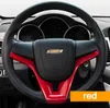 VENDITA ABS Steering Wheel Squins caso della copertura Sticker CALDO Per il 2009 e il 2013 per Chevrolet Cruze berlina Accessori