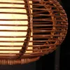 14 "Rotan Eetkamer Hanglamp Nieuwe Moderne Studeerkamer Restaurant Hanglamp Zuidoost-Azië Stijlvolle Gang Hal Hanglamp