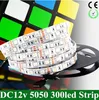 Led Strip Light 5050 SMD RGB ruban led Light Ribbon Non impermeabile 12V Fita de Led con telecomando IR 44 tasti