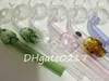 Special to try sample 14cm special offer slingshot skull shape Glass Smoking Pipes Transparent clear glass Oil burners water pipes