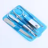 Daglig användning Nail Care Professional Manicure Set Nail Clippers Sax Rengöringsverktygssats Ange 5 st / Set God kvalitet