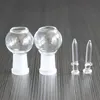 Tigela de vidro Unha de cúpula de vidro com unha fêmea 10mm 14mm 18mm cúpula + unha Tigela de vidro 10mm 14mm 18mm junta para narguilé bong