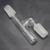 Glas-Wasserpfeifen-Reclaimer-Adapter, 18 mm Verbindungsgröße, Stecker auf Buchse, Dropdown für Glasbongs