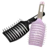 Anti-static Heat Curved Vent Comb Barber Salon Hair Styling Tool Rows Tine Comb Brush Hairdressing
