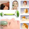Portable Pratique Jade Facial Massage Facial Rouleau anti-rides Face Saune Head Body Head Teach Nature Beauty Tool Jade Massage Stick-Cadeau