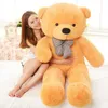 Life size teddy bear plush toys 180cm giant soft stuffed animals baby dolls big peluches peluches Gift christmas2962025