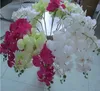 100 CM de long Élégant Danse Phalaenopsis Artificielle Fleurs De Soie De Noël Maison Ornement Bouquet De Mariage Centres De Table Décorations Fournitures