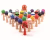 20X 185cm Funny Japanese Traditional Wood Toy Kendamas Ball colorful Kendama PU Paint wooden toys6958372