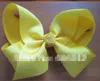 32pcs lot 6 inch big ribbon bows girls hair accessories hair bow withclip hot selling bows for girl 25colors free