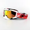 2019 Nouvelles lunettes de soleil de cyclisme Lunettes de moto Lunettes de ski Femmes Hommes Motocross ATV Quad Lunettes coupe-vent tout-terrain Lunettes MX1963