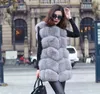 Wholesale-New Winter Coat Women Fashion Import Overcoat Whole Peel Fox Fur Vest High-Grade Cappa Fur Coat Leisure Women Coat