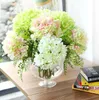 Hydrangea Artificial Flower Home Party Decorative Flowers good quality silk handmade flower bride bouquet artificial flower home decoration