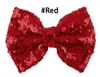 Baby barrettes new Europe and cute girls children sequins hairpin large bow hair jewelry 11 colors BY0000