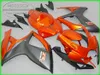 Set di 7 carene moto per SUZUKI GSXR600 GSXR750 2006 2007 K6 GSXR600 / 750 06 07 kit carenatura arancione nero opaco KD2