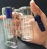 New Inline Glass Water Percolator Ash Catcher Pipa da fumo Bong Accessorio 14.5MM-14.5MM / 18.8MM-18.8MM Spedizione gratuita assortita