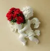 Europeanism environment-protective resin angel wall-mounted silk flower vase three branch of artificial flower tie-in sale angle