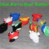 Hot Sale Silicone Cigarette Filter Bubblers Skull Silicone Bubbler Mini Travel Silicon Blunt Bong Joint Cone Bubblers