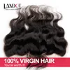 Grade 8A Braziliaanse Kant Frontale Sluiting Body Wave Golvend Grootte 13x4 Full Lace Frontale 100% Onverwerkte Maagd Menselijk Haar sluitingen Natuurlijk Zwart