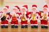 Novas Decorações de Natal para Casa Dança Cantando Papai Noel Elétrico Brinquedos de Natal Decoração Do Partido Do Ornamento Do Natal