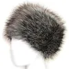 Whole-New Ladies Faux Fox Fur Russian Cossack Style Winter Hat Warm Hats High Quality2629