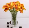 Mini Calla Lily voor Bruiloft Boeket Kunstbloem Real Touch voor Home Wedding Party Gratis verzending HP008