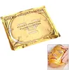 Guld Bio-Collagen Ansiktsmask Ansiktsmask Kristallguld Pulver Kollagen Ansiktsmask Fuktgivande Anti-aging Whitening Guld Ansiktsmasker presenter