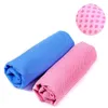 Sports Running Randonnée Natation Été Serviette Fraîche Serviette Froide Serviette Rafraîchissante PVA Hypothermie Enduracool Snap Serviette Réutilisable 90 x 35 cm