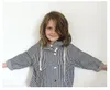 Kinder Kleidung Mädchen Jungen Oberbekleidung Baby Jacke Gestreiften Kapuzen Zipper Shirt Kleinkind Kinder Jacken Mantel Mode Tops Baby Kleidung Herbst