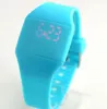 Wholesale 800pcs/lot Mix 14Colors touch led watch Silicone bands rubber fashion sport watches LT009