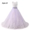 Two Piece Handmade Pageant Dresses With Jacket Ball Gowns Girls Flower Girl Holy First Communion Dress For Weddings Formal Gown 20274g