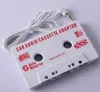 35mm Universal Car Audio Cassette Adapter Audio Stereo Cassette Tape Adapter för MP3 Player -telefon med paket 100 PCSLOT2024176