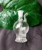 Wholesale free shipping new polygonal glass filter Hookah / glass bong, gift accessories (straw, pot roast)