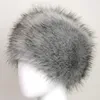 Cappello invernale da donna in pelliccia di volpe sintetica completamente nuova, stile cosacco russo, cappelli caldi di alta qualità 228 ore