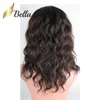 Natural Wave HD przezroczystą koronkową perukę przednią naturalną falerze fala dziewicze ludzkie pełne koronkowe peruki włosy 130% 150% gęstość dla czarnych kobiet Julienchina Bella Hair Trend 2024