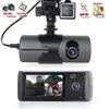 2021 En Yeni Çift Kamera Araç DVR Kameralar R300 Harici GPS 3D G-SENSÖR 2 7 TFT LCD X3000 FHD 1080P CAM Video Kamera Döngüsü 285G