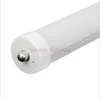 T8 4ft G13 led tube light 8ft single pin led tube lights FA8 led fluorescent light bulbs 22w 45w ac85-265v