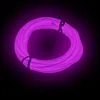 5M 10 Kolory El Drut lampy LED Neon Znak Bateria zasilana Elastyczna Neon Light Car Party Wedding Dekoracja ślubna z kontrolerem 9376157