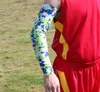 Ny ankomst 200PCS Digital Camo Arm Sleeve Moisture Wicking Compression Sports Baseball Flames Cancer Breast