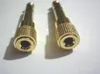 50PCS Gold Kopfhörer Adapter Stereo 1/4 Zoll (6,3 mm) Stecker auf 1/8 Zoll (3,5 mm)