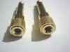 50 stuks gouden hoofdtelefoonadapter stereo 1/4 inch (6,3 mm) mannelijk naar 1/8 inch (3,5 mm)