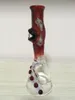 narghilè Red Big Eyes Heady Oil Rigs Tubo in vetro colorato per bong ad acqua da 14 mm