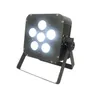 DHL 6x8w LED Par Light Wireless 4in1 Battery led flat Wireless & DMX LED Stage Battery Powered led flat par light Club Light