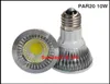 2016 YENI COB Dim Led ampul par38 par30 par20 85-265 V 10 W 20 W 25 W E27 E26 Par ışık LED Aydınlatma Spot Lamba işık downlight