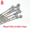 Road bike MTB Bike Fixed Gear Bicycle Brake Line Shift Shifter Gear Brake Cable Sets Core Inner Wire Silver Steel Speed line