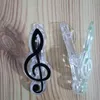 Nieuwe Collectie Muziek Clip Briefpapier Map Clip, Muzieknoot Clips Piano Book Page Clips 3 bestellingen