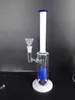 2015 가장 최근 봉 37cm 유리 물 파이프 흡연 percolator 봉 14 관절 크기의 유리 흡연 hookahs