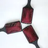 Brosse à cheveux de qualité supérieure, peigne avec poignée en plastique avec poils de sanglier enduits de caoutchouc, outils d'extensions de cheveux, vente 8249149