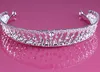 Braid Crystal Rhinestone Bridal Headband Bridal Headpieces Två Row Prom Hair Accessory Slips Backs Super Star Style